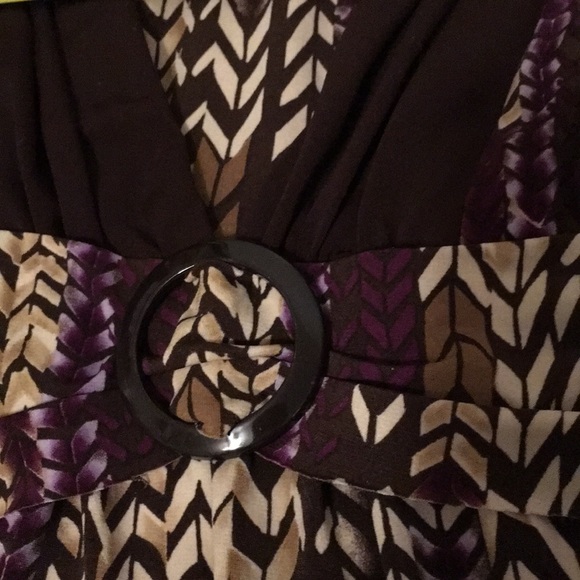 Venezia Arrows Flowing Blouse - Picture 7 of 8